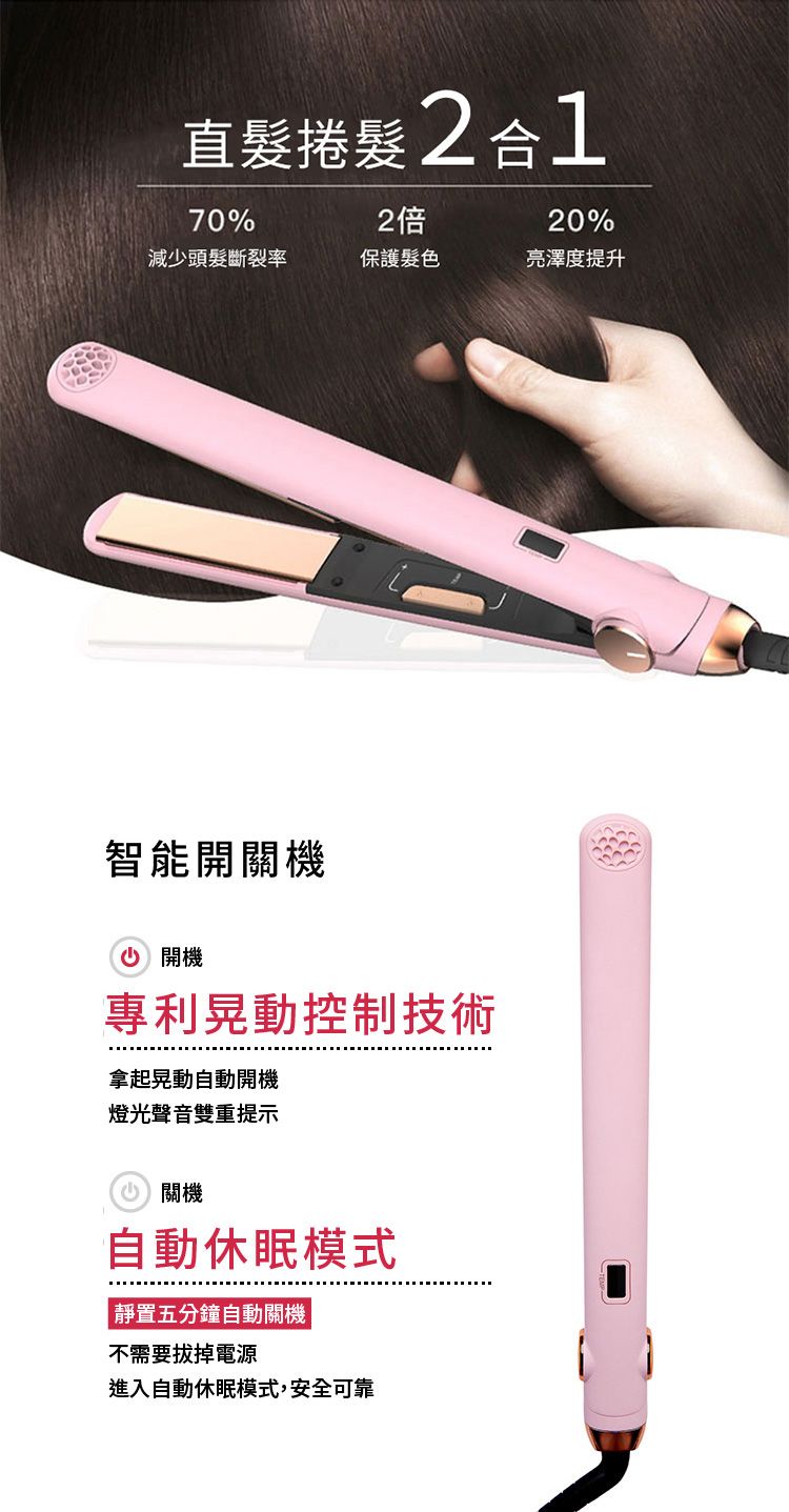 造型器 TYMO 離子夾 快速加熱