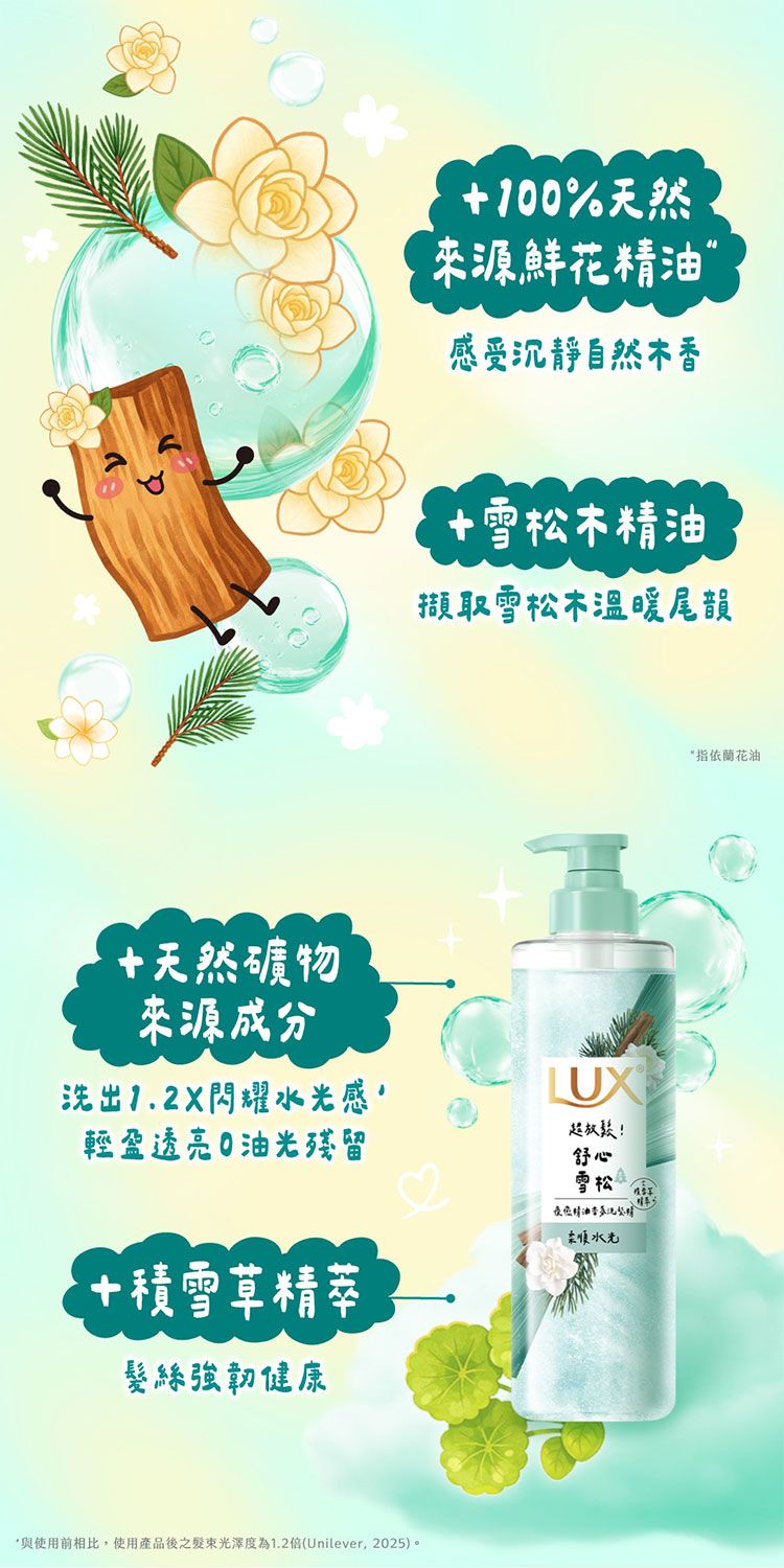 保濕 洗髮乳 洗髮乳 無矽靈 lux 洗髮乳