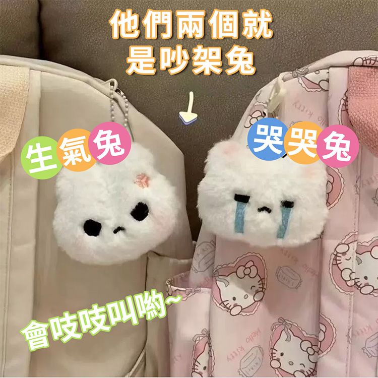 鑰匙圈 毛絨 毛絨 吊飾 毛絨 掛件