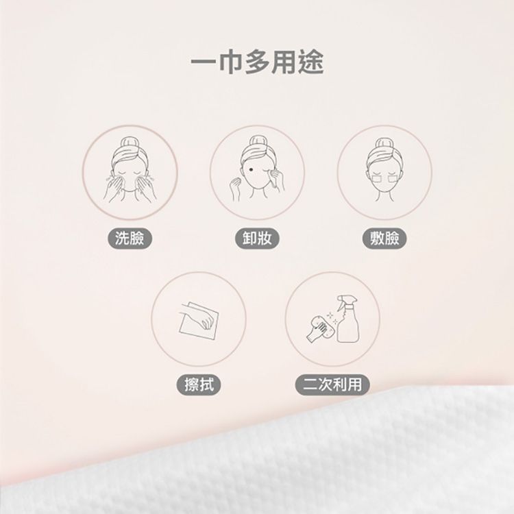 洗臉巾 乾濕兩用 洗臉巾 吸水 洗臉巾 親膚