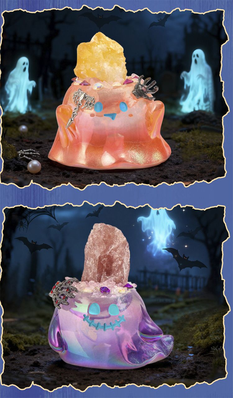 水晶 盲盒 桌面 擺件 造型 公仔