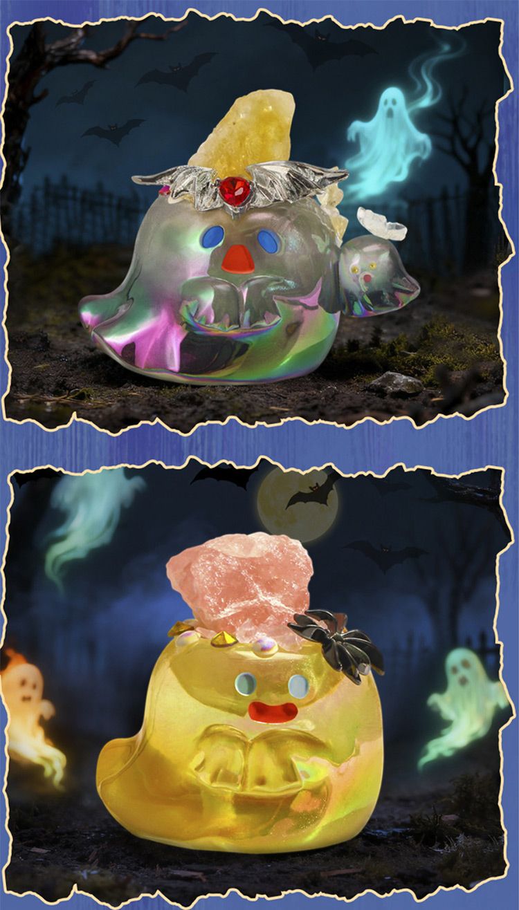 水晶 盲盒 桌面 擺件 造型 公仔
