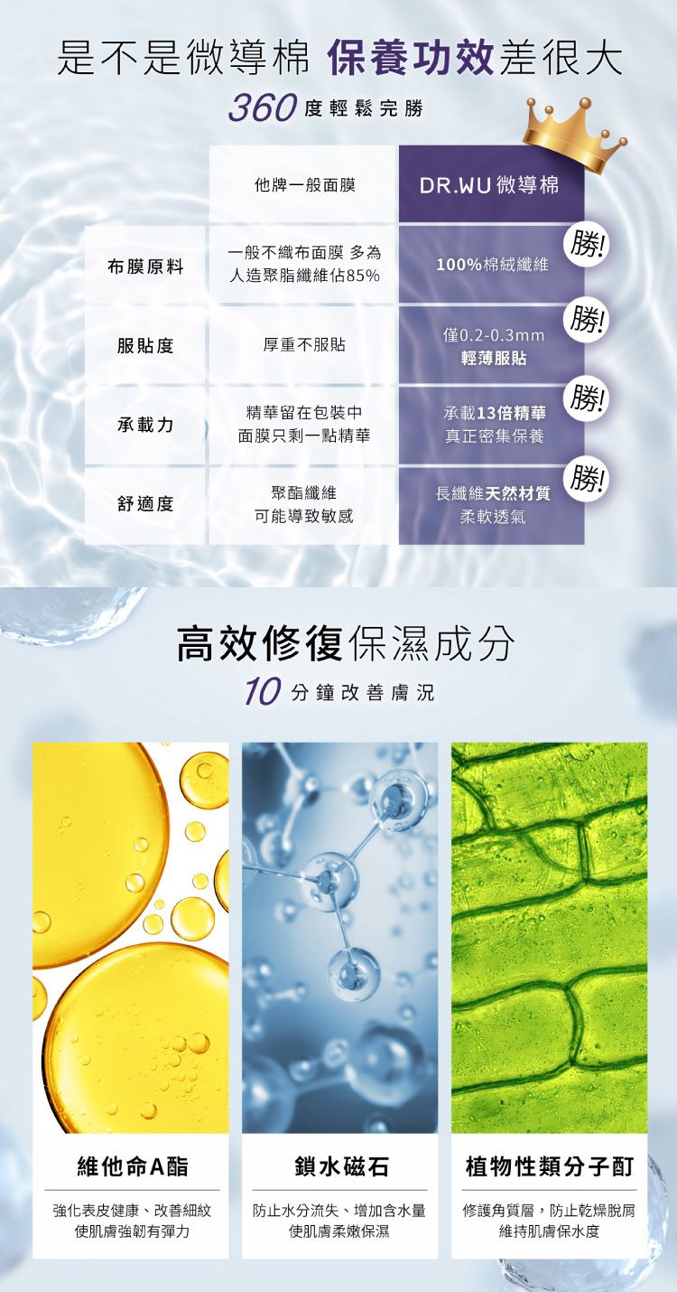 修復 面膜 面膜 溫和 無添加 溫和