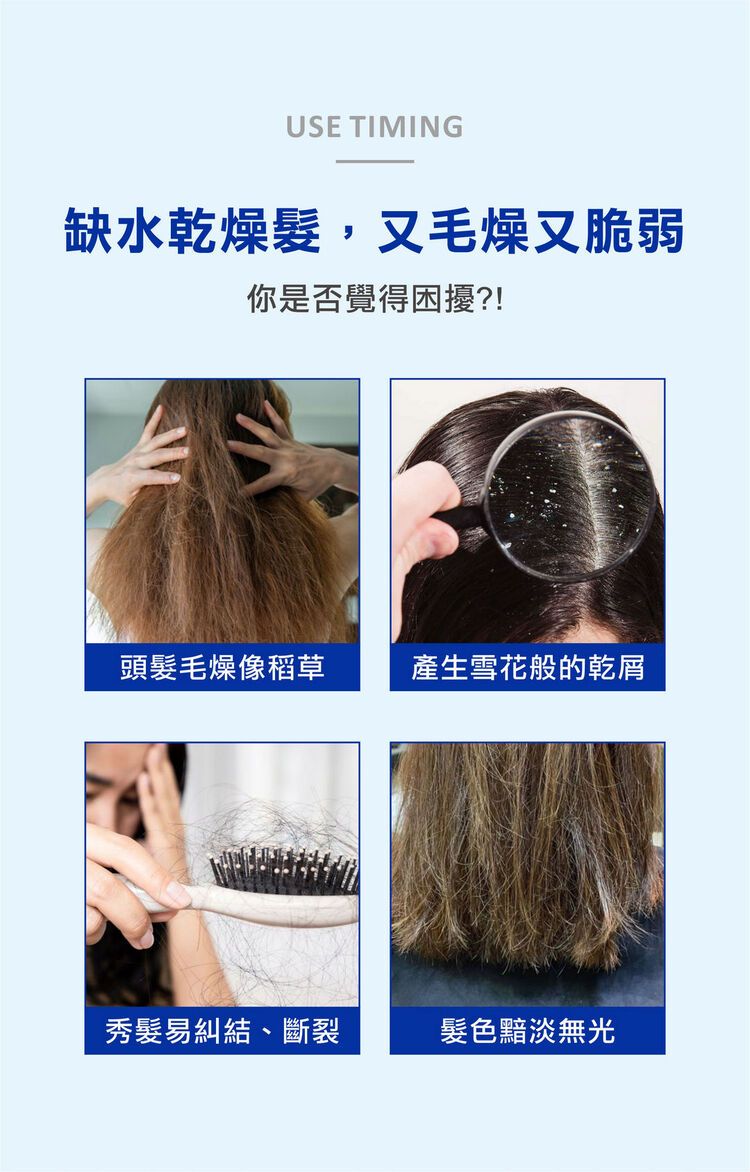 洗髮精 頭髮清潔 保濕 修復 護髮乳 頭髮護理