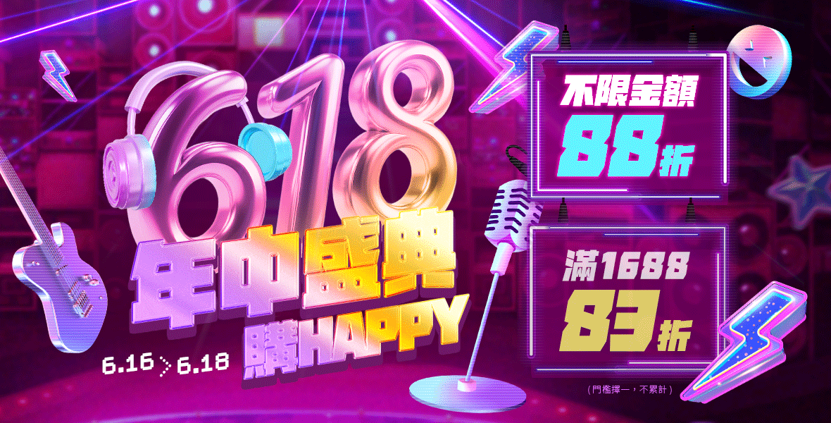 全場最高83折！