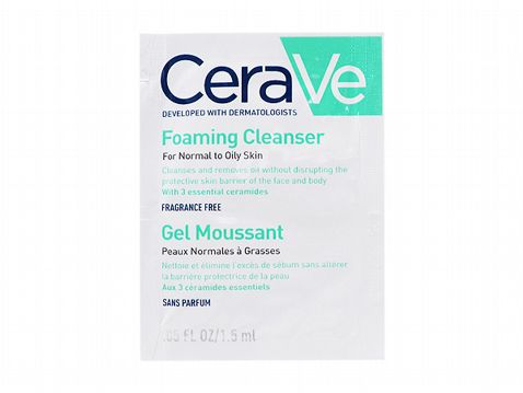 法國 CeraVe~溫和泡沫潔膚露(1.5ml)