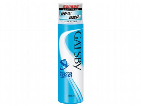 GATSBY~爽快修鬍泡(190g)  砸派可用