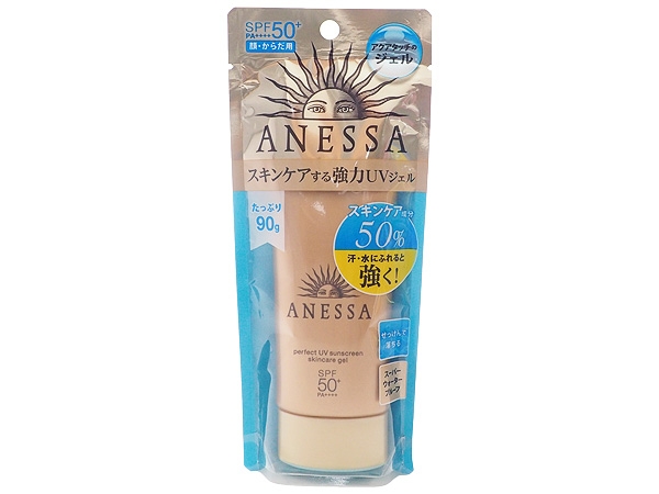 Shiseido資生堂 安耐曬anessa 金鑽高效防曬凝膠 Spf50 Pa 90g 小三美日 美妝 保養 生活用品購物網