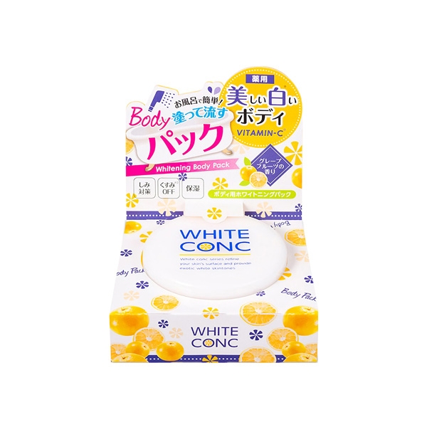 日本 WHITE CONC~瞬效亮白美體膜(70g)