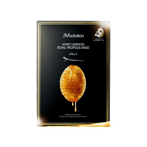 韓國 JMsolution~皇家蜂蜜蠶絲面膜(10片入)盒裝