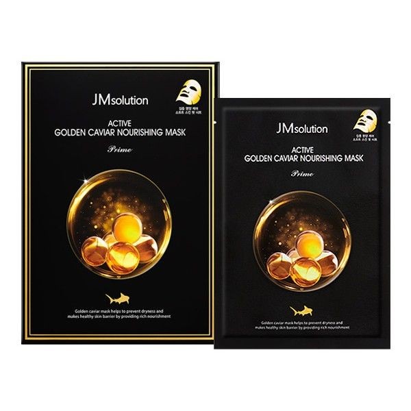 韓國 JMsolution~黃金魚子醬滋養面膜(10片入)