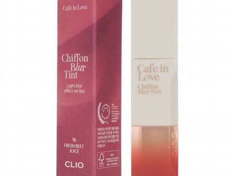韓國 CLIO~雪紡柔霧唇釉(3.1g)16-Fresh-Beet-Juice