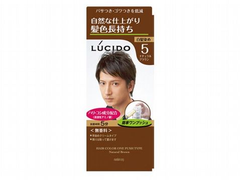 日本 LUCIDO~按壓式染髮霜(50gx2) 4款可選