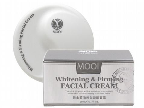MOOI~ 黃金貂油美白逆齡面霜(50ml)