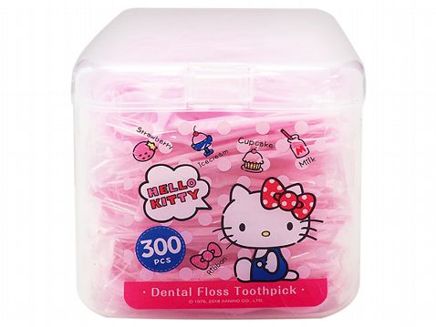 Hello Kitty~超韌牙線棒300入(盒)