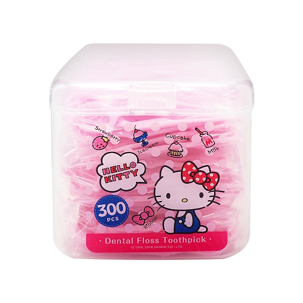 Hello Kitty~超韌牙線棒300入(盒)