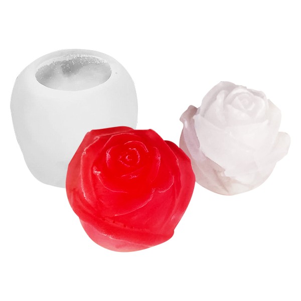 浪漫玫瑰花矽膠造型冰模(小)1入 顏色隨機出貨