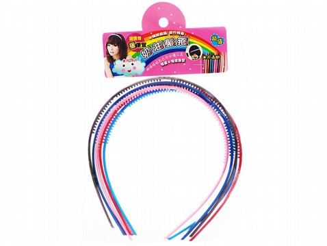 Dadaisun~彩色奶油髮箍(#016)5入 不挑色  髮圈