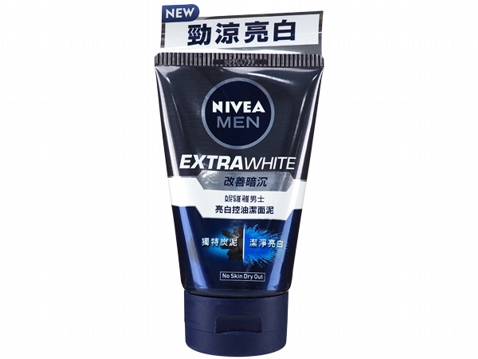 NIVEA 妮維雅~男士亮白控油潔面泥(100g)