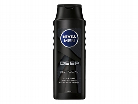 NIVEA 妮維雅~男士深極炭清新控油洗髮精(400ml)