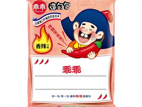 乖乖~玉米脆條 香辣 (40g) 太空包