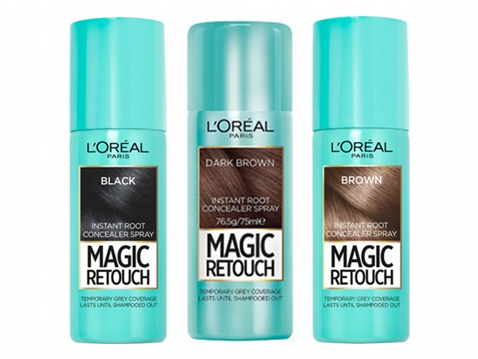 L'OREAL 巴黎萊雅~魔髮瞬效補色噴霧(75ml) 自然黑／深色棕／自然棕 3款可選