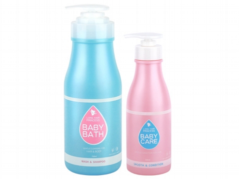 Long Hair Princess 長髮公主的秘密~長髮小公主寶寶植粹洗髮沐浴露(2合1)750ml／寶寶柔絲無矽靈護髮(300ml) 款式可選