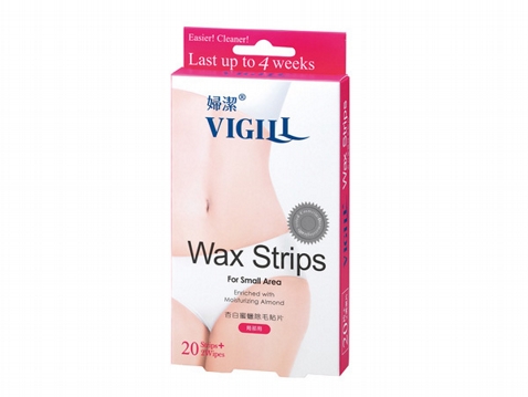 Vigill 婦潔~杏白除毛貼片-局部用(20片入)