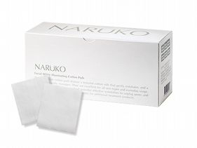 NARUKO~晶透角質光采化妝棉(60片)