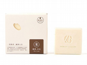 臺灣茶摳~純淨米皂(120g)  肥皂／香皂