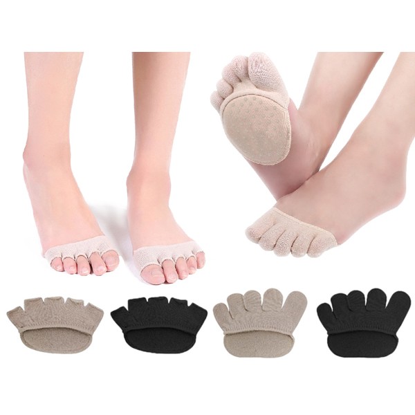 FAV~隱形五指止滑襪墊(1雙入) 款式可選 五趾襪