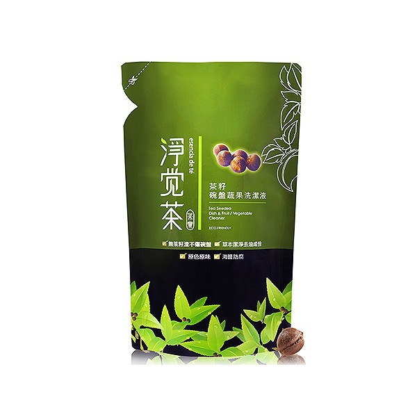 茶寶淨覺茶~茶籽碗盤蔬果洗潔補充包(700ml)