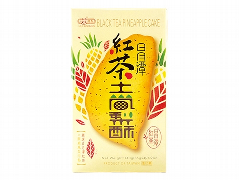 惠香~臺灣造型日月潭紅茶土鳳梨酥140g(四顆入)