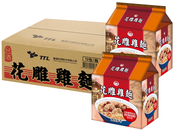 台灣菸酒 泡麵 台灣 泡麵 台灣菸酒 花雕雞麵