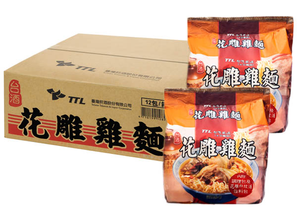 台灣菸酒 泡麵 台灣 泡麵 台灣菸酒 花雕雞麵