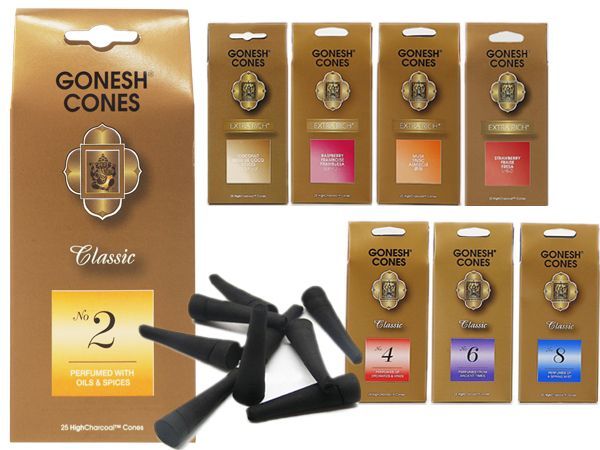 優惠款 GONESH 美國精油線香品牌-精油香塔(25入) No.8春之薄霧 NG品