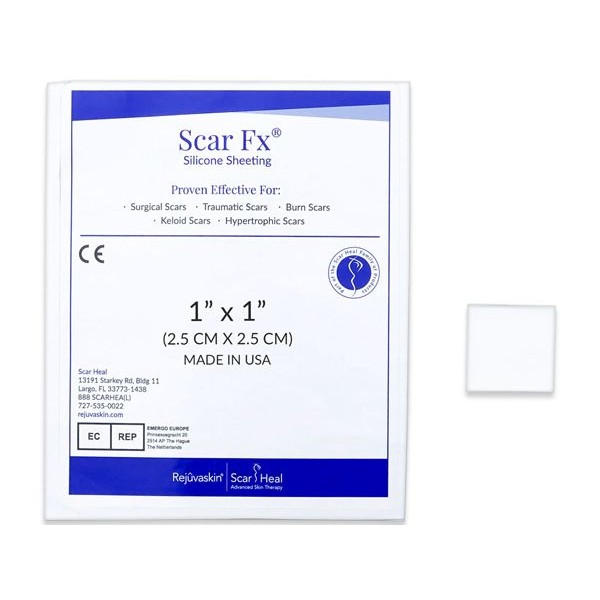 美國 Scar Heal~Scar Fx疤痕護理矽膠片(2.5x2.5公分)1片入