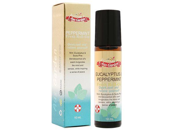 澳洲Ausgarden 澳維花園~薄荷尤加利怡神舒涼滾珠精油(10ml)