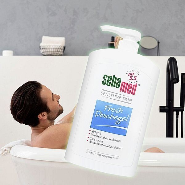 優惠款 Seba med~運動沐浴乳(活力麝香)1000ml NG品