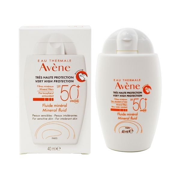 Avene 雅漾~全效極護物理防曬液(SPF50+)40ml