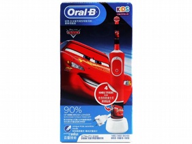 Oral-B 歐樂B~兒童充電電動牙刷-賽車總動員(D100.413.2K)1組入