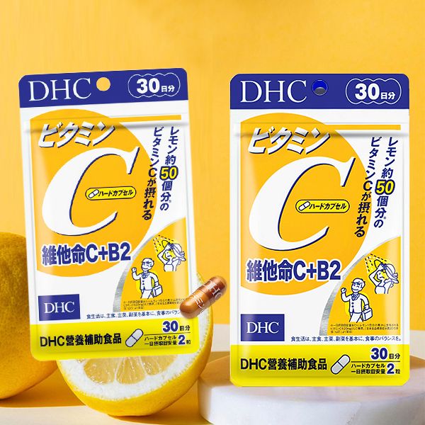 DHC~維他命C+B2(30日份)60粒