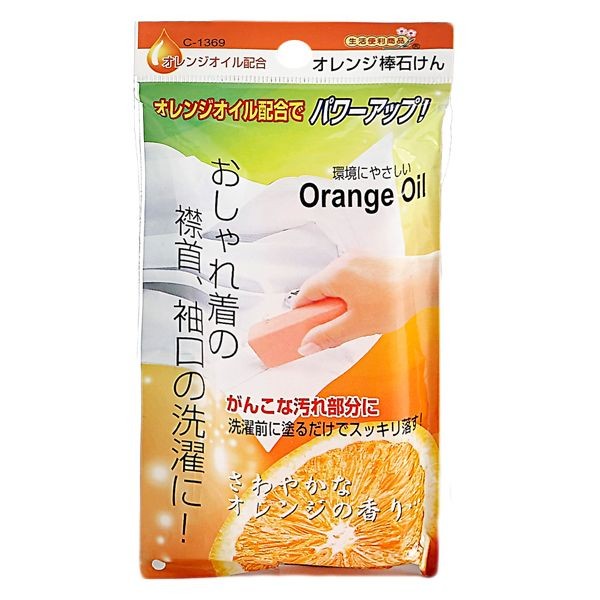 日本不動化學~橘子油衣領去汙棒(100g)