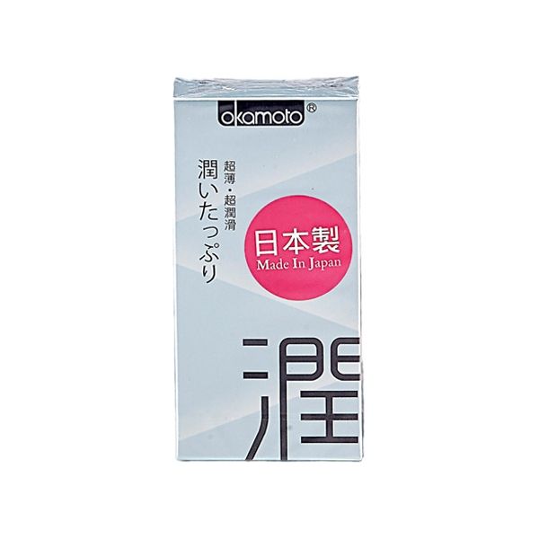 日本 okamoto 岡本~CITY衛生套(10入)極潤型  保險套