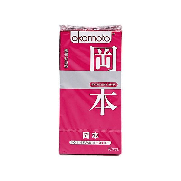 日本 okamoto 岡本~衛生套(10入)輕薄貼身型  保險套