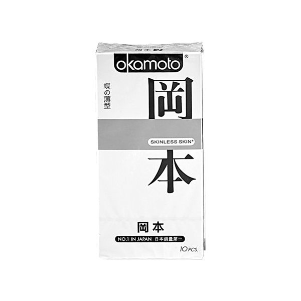 日本 okamoto 岡本~OK蝶薄型衛生套(10入)  保險套