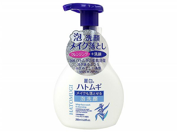 優惠款 日本 熊野~薏仁洗卸兩用泡沫洗面乳(200ml) NG品