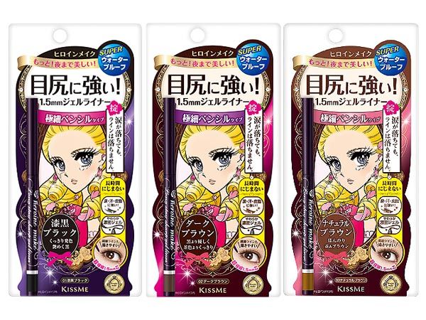 Kiss Me 奇士美~花漾美姬一筆耀眼極細眼線膠筆(0.07g) 款式可選