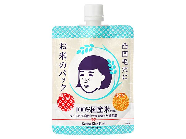 石澤研究所~毛穴撫子日本米精華水洗面膜(170g)