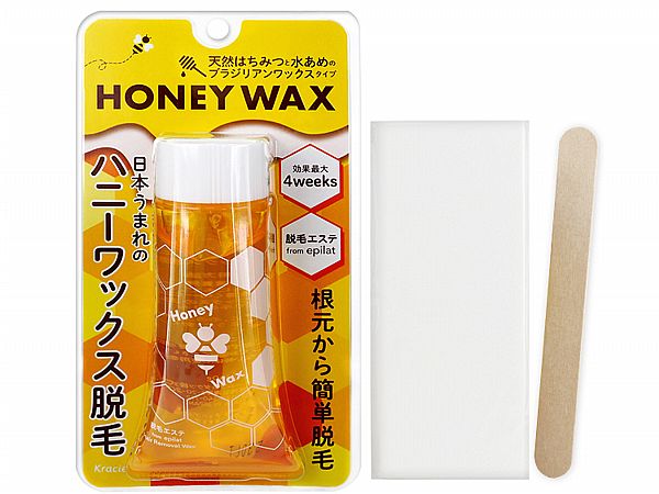 Kracie 葵緹亞~epilat脫毛美體沙龍蜂蜜蠟(140g)  內附脫毛貼片20枚